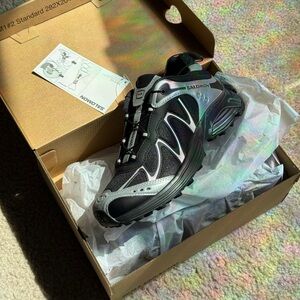 Salomon XT-WHISPER NOCTURNE VISION black trainers, sneakers Size US 6.5